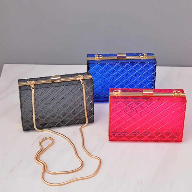 New-Border Acrylic Evening Banquet Bag European and American Elegant Shoulder Bag Women's Dress All-Match Clutch Bag Women
New-Border Acrylic Evening Banquet Bag European and American Elegant Shoulder Bag Women's Dress All-Match Clutch Bag Women