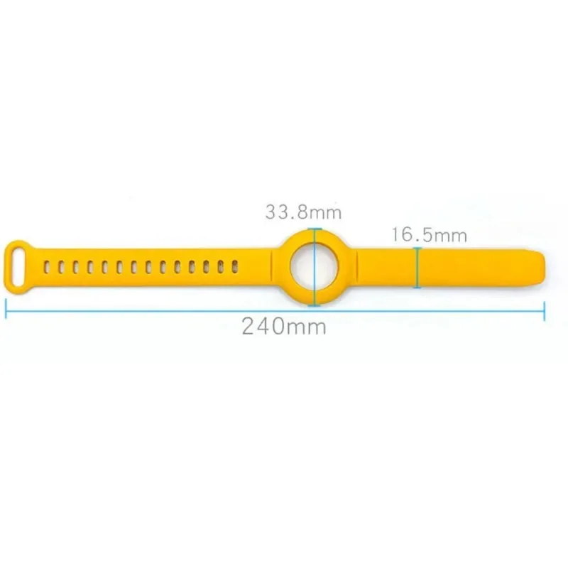 For Apple AirTag Tracker Locator, Silicone Strap Anti-Lost Bracelet Watch Band Protective Cover For Kids Children
For Apple AirTag Tracker Locator, Silicone Strap Anti-Lost Bracelet Watch Band Protective Cover For Kids Children