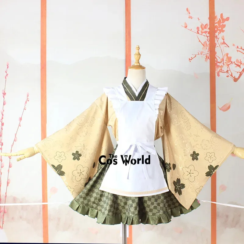 asdh8@Project Sekai Colorful Stage Feat Shinonome Ena Enanan Animate Cafe Apron Maid Kimono Outfits Anime Customize Cosplay Cost
asdh8@Project Sekai Colorful Stage Feat Shinonome Ena Enanan Animate Cafe Apron Maid Kimono Outfits Anime Customize Cosplay Cost