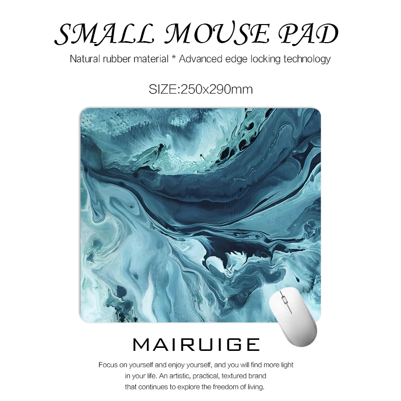 29x25cm Small size gaming mouse pad Rubber non-slip office mat smooth surface accurate positioning FPS/MOBA players preferred
29x25cm Small size gaming mouse pad Rubber non-slip office mat smooth surface accurate positioning FPS/MOBA players preferred