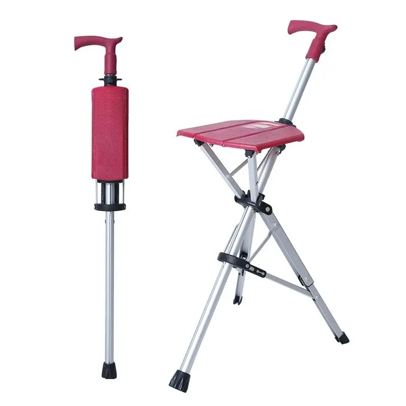 2-in-1 Walking Stick with Folding Seat, Electric One-Touch Open & Close Foldable Cane Chair for Outdoor & Daily Use
2-in-1 Walking Stick with Folding Seat, Electric One-Touch Open & Close Foldable Cane Chair for Outdoor & Daily Use
