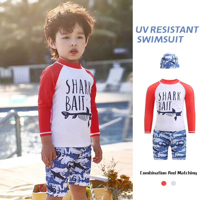 Boy Long Sleeve Swimsuit Two Pieces Suit 1-13 Year Swimwear UPF50+ Children 2024 Kid Cool Cartoon Beachwear Bathing Suit
Boy Long Sleeve Swimsuit Two Pieces Suit 1-13 Year Swimwear UPF50+ Children 2024 Kid Cool Cartoon Beachwear Bathing Suit