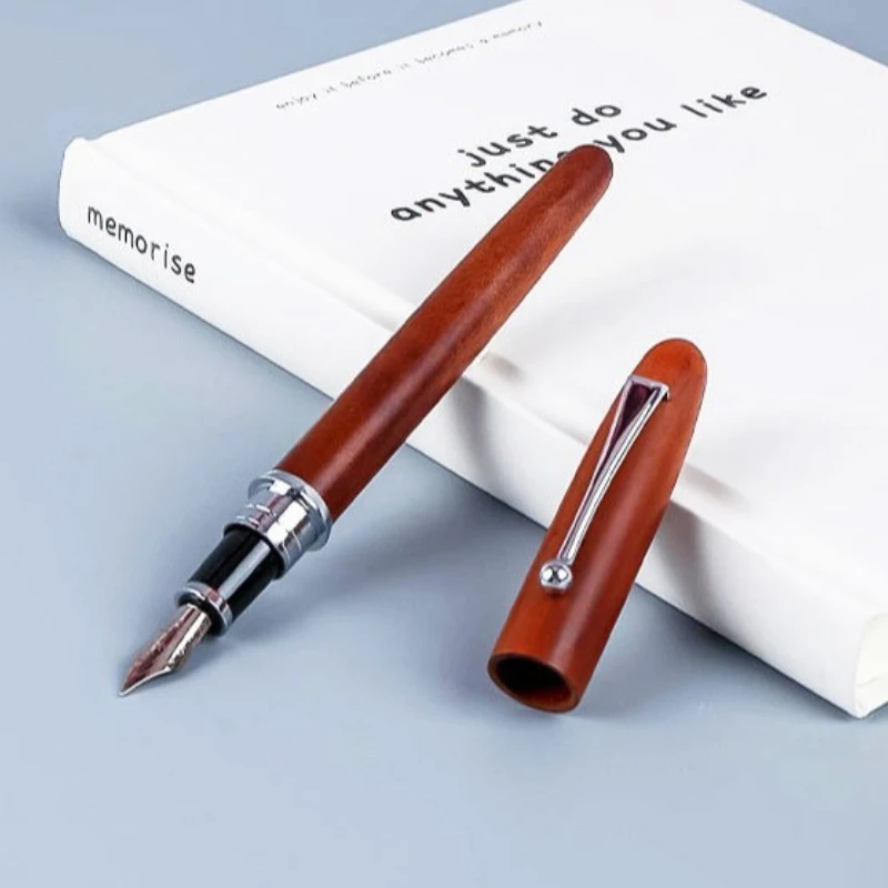 High-end Retro Solid Wood Metal Adult Pen Office Writing Business Gift Brass Signature Pen Orb Pen Gift Fountain Pens
High-end Retro Solid Wood Metal Adult Pen Office Writing Business Gift Brass Signature Pen Orb Pen Gift Fountain Pens