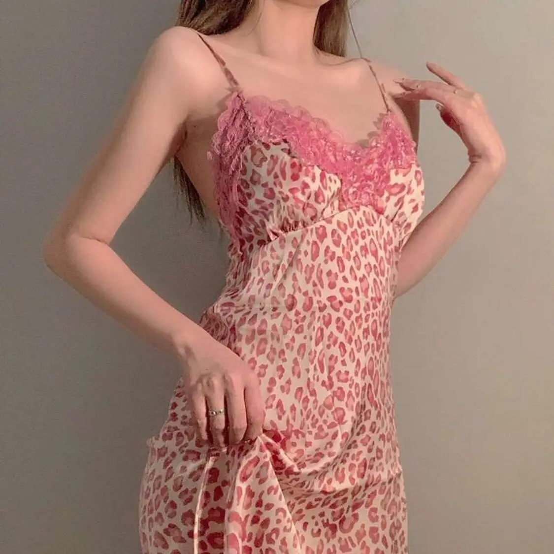 Pjs Setice Silk Setwomen's Pajama Setwomen's Spring and Summer Pajamasleopard Print Nightgownfashionable Home Clothes,
Pjs Setice Silk Setwomen's Pajama Setwomen's Spring and Summer Pajamasleopard Print Nightgownfashionable Home Clothes,