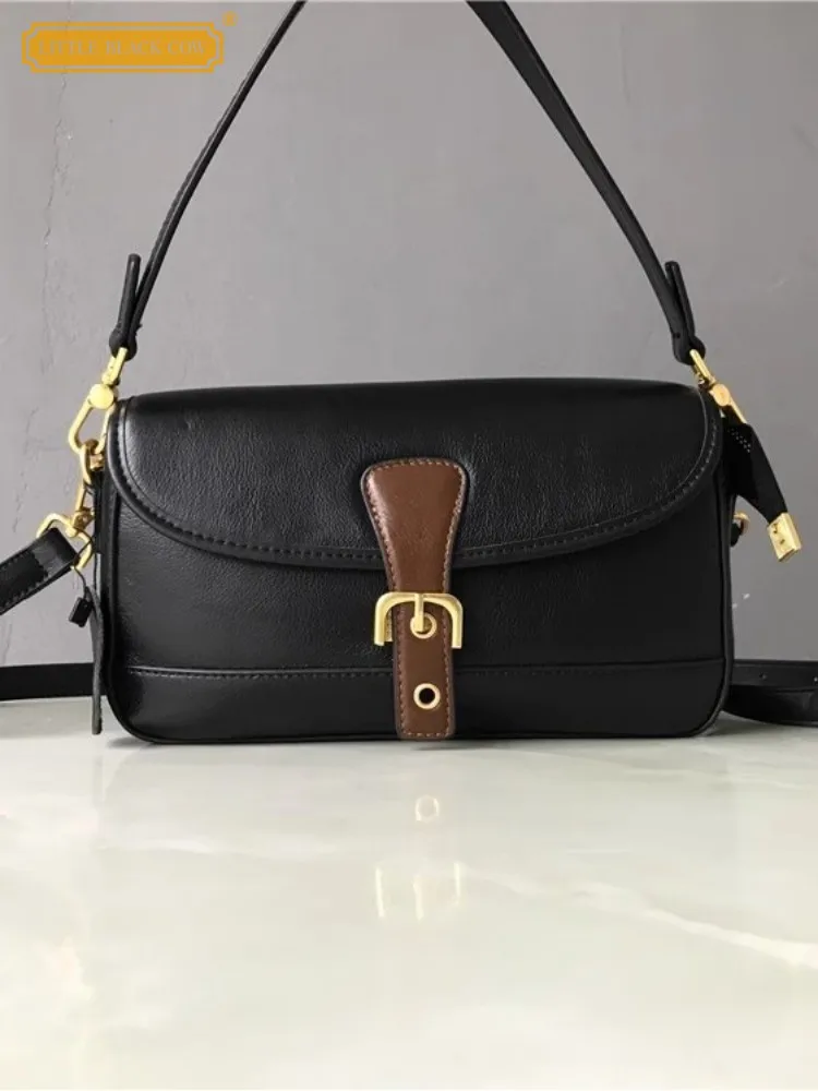 New Women Fashion Single Crossbody Bags Casual Hasp Genuine Leather Flap Bag Elegant Underarm Bag Female Handbag Messenger Bag
New Women Fashion Single Crossbody Bags Casual Hasp Genuine Leather Flap Bag Elegant Underarm Bag Female Handbag Messenger Bag