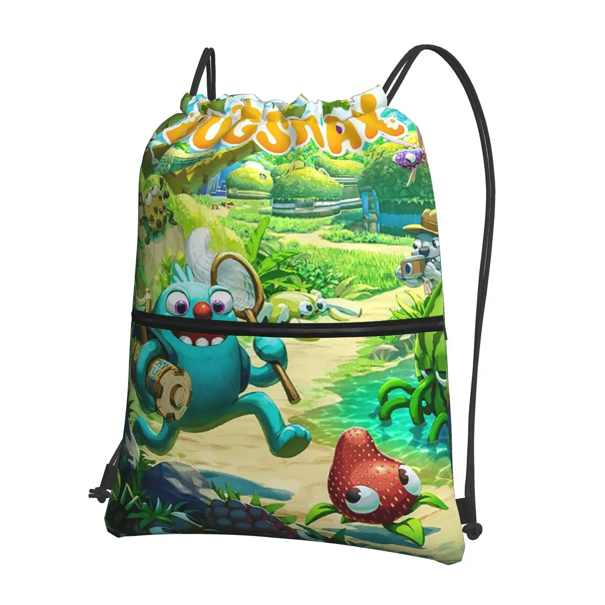Bugsnax Game Poster Backpacks Casual Drawstring Bags Sports Bag Book Bags for Travel Students
Bugsnax Game Poster Backpacks Casual Drawstring Bags Sports Bag Book Bags for Travel Students