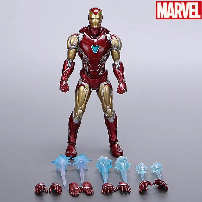 Фигурки героев Marvel, Мстители, Железный человек, игрушки, супергерой, Железный человек, модель Mk85, кукла, коллекционные украшения, подарки для мужчин на Рождество
Фигурки героев Marvel, Мстители, Железный человек, игрушки, супергерой, Железный человек, модель Mk85, кукла, коллекционные украшения, подарки для мужчин на Рождество