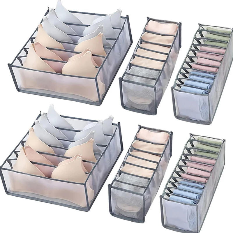 Foldable Underwear Storage Box Translucent Home Collapsible Wardrobe Drawer Organizer Panty Bra Clothes Organizer Closet MeshBox
Foldable Underwear Storage Box Translucent Home Collapsible Wardrobe Drawer Organizer Panty Bra Clothes Organizer Closet MeshBox