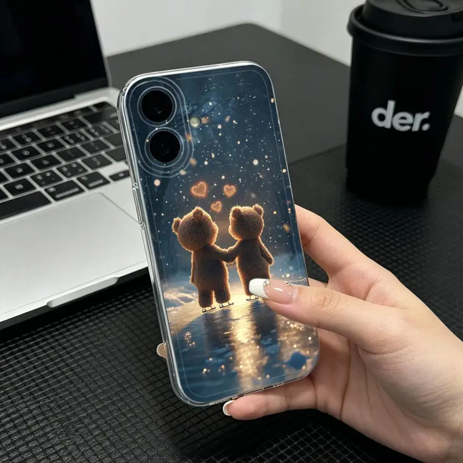 Case for Honor 90 Lite X7b X9a X8b X8a X9b X8 Soft Phone Cover Bear Couple Under Starry Sky Print
Case for Honor 90 Lite X7b X9a X8b X8a X9b X8 Soft Phone Cover Bear Couple Under Starry Sky Print