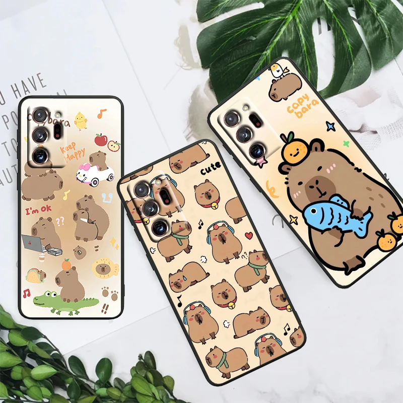 Capybara Cartoon Fashion For Samsung Note 20 10 Ultra Plus A31 A14 A12 A70 A34 A25 A04 A05 A15 A24 5G Black Back Phone Case
Capybara Cartoon Fashion For Samsung Note 20 10 Ultra Plus A31 A14 A12 A70 A34 A25 A04 A05 A15 A24 5G Black Back Phone Case