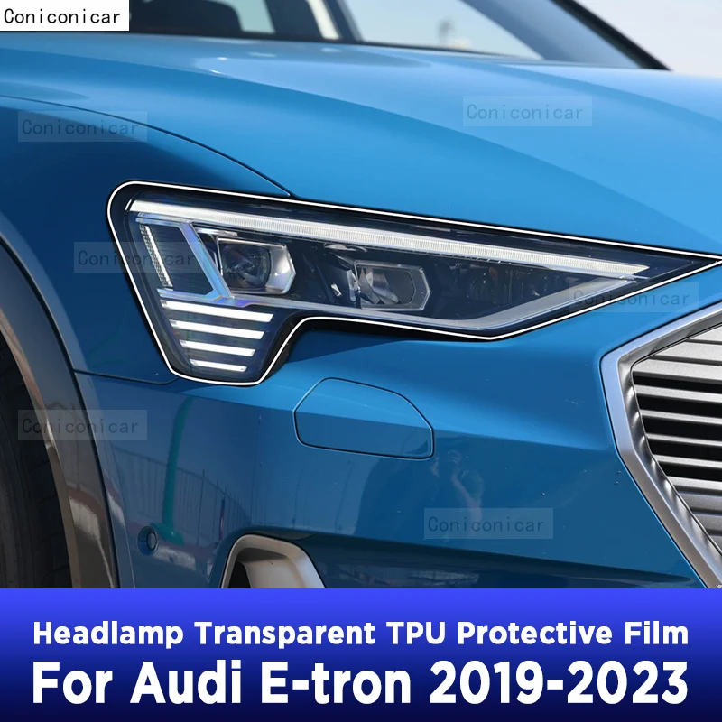 Прозрачная защитная пленка от царапин для автомобильных фар, наклейки из ТПУ для AUDI E-tron 2019-2023, аксессуары
Прозрачная защитная пленка от царапин для автомобильных фар, наклейки из ТПУ для AUDI E-tron 2019-2023, аксессуары