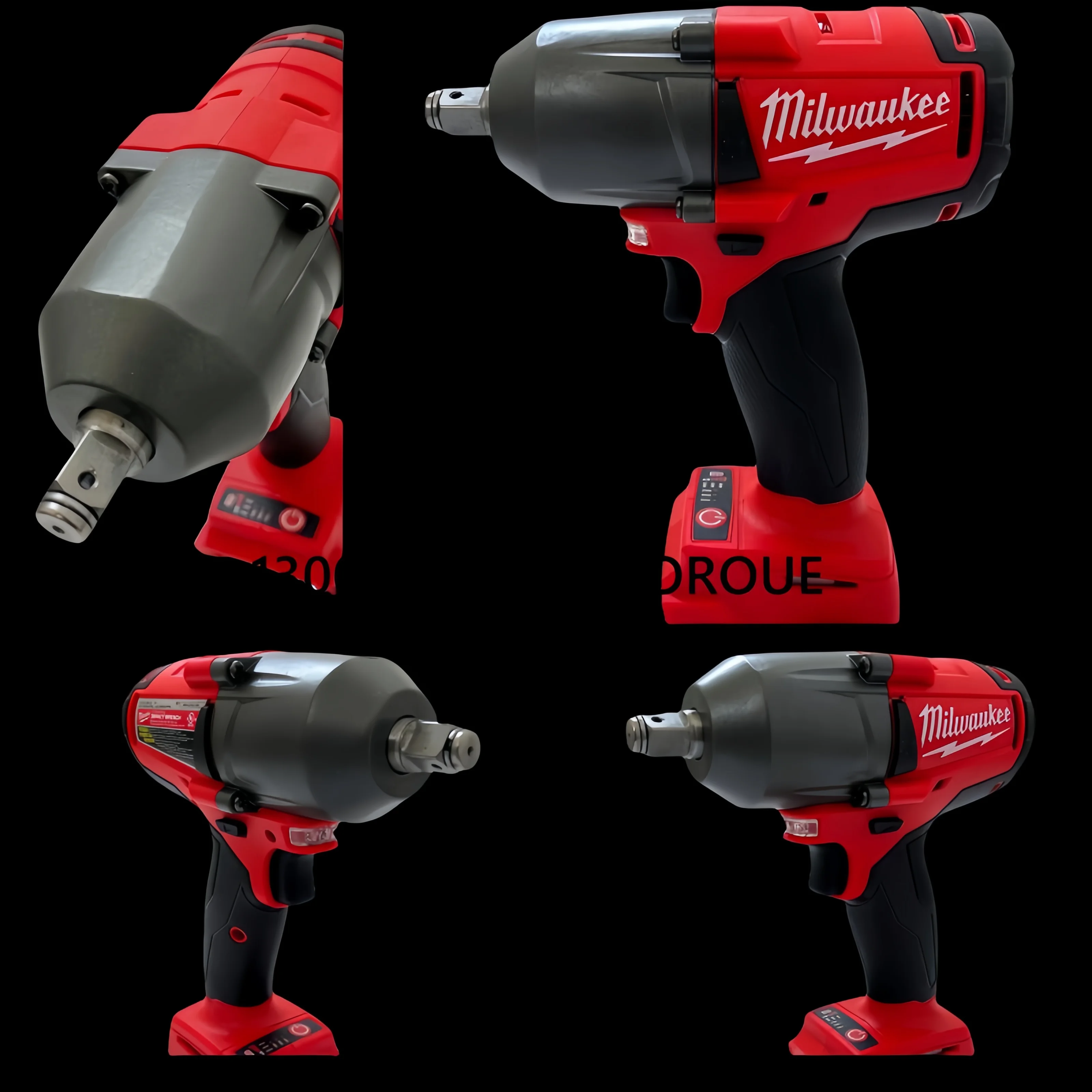 Milwaukee 1600N.m Cordless Electric WrenchLarge Torque Brushless Impact Wrench Car Truck Repair Power ToolsFor 18V Battery
Milwaukee 1600N.m Cordless Electric WrenchLarge Torque Brushless Impact Wrench Car Truck Repair Power ToolsFor 18V Battery