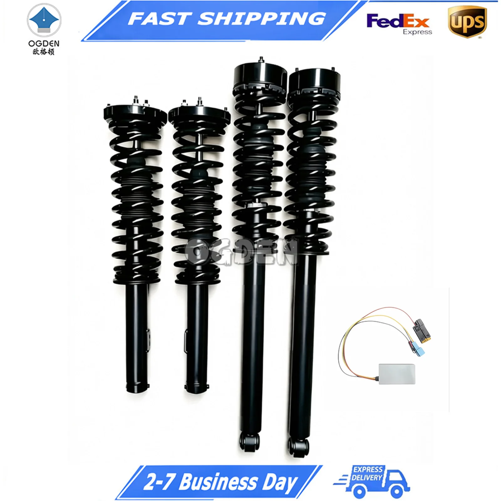 OGDEN Modified Coil Spring Shock with Fault Eliminator for Mercedes Benz S Class W220 RWD 1999 2006 2203205013 2203202338
OGDEN Modified Coil Spring Shock with Fault Eliminator for Mercedes Benz S Class W220 RWD 1999 2006 2203205013 2203202338