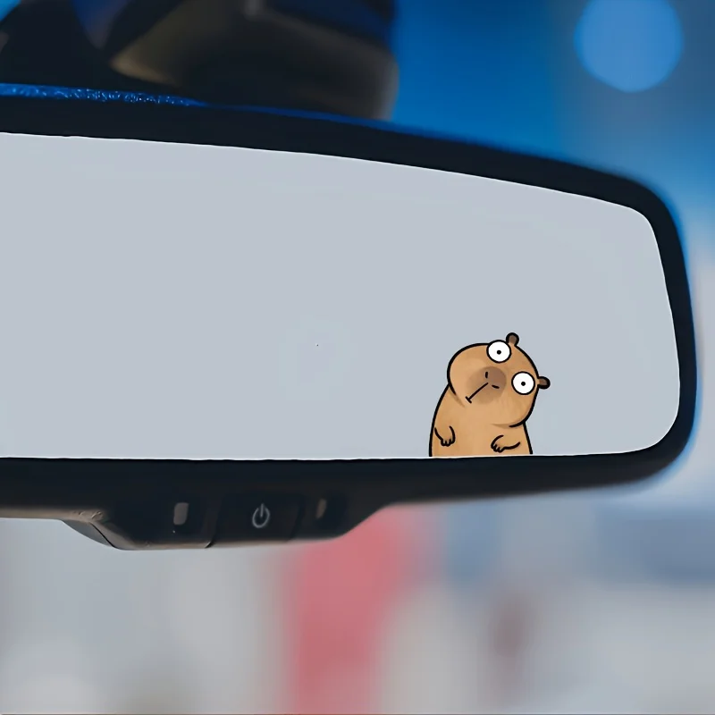 Cute capybara stickers, car rearview mirror decals - perfect for cars, laptops, motorcycles, tablets, phones, and more! a great
Cute capybara stickers, car rearview mirror decals - perfect for cars, laptops, motorcycles, tablets, phones, and more! a great