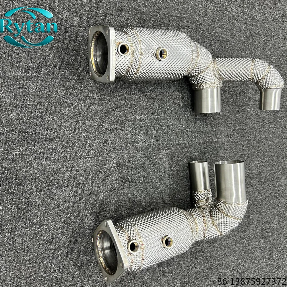 Rytan Performance Stainless Steel Valvetronic Flow Straight Pipes Downpipe Exhaust System for 911 991.2 with Heatshiled
Rytan Performance Stainless Steel Valvetronic Flow Straight Pipes Downpipe Exhaust System for 911 991.2 with Heatshiled
