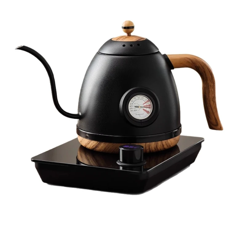 Hand brewed coffee pot Intelligent temperature control Stainless steel slender nozzle Electric kettle
Hand brewed coffee pot Intelligent temperature control Stainless steel slender nozzle Electric kettle