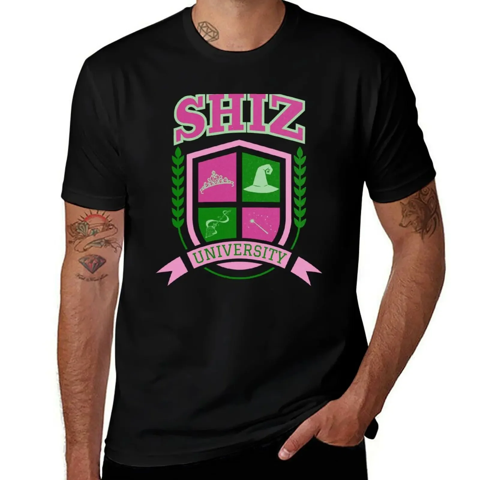 Shiz University T-Shirt valentines clothes boys animal print heavyweights cotton graphic tees mens clothes
Shiz University T-Shirt valentines clothes boys animal print heavyweights cotton graphic tees mens clothes