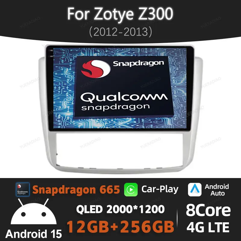 Android 15 Car Radio For Zotye Z300 2012 2013 2014 2015 2016 GPS NAVI Head Unit Multimedia Stereo Video Player 2DIN Qualcomm BT
Android 15 Car Radio For Zotye Z300 2012 2013 2014 2015 2016 GPS NAVI Head Unit Multimedia Stereo Video Player 2DIN Qualcomm BT