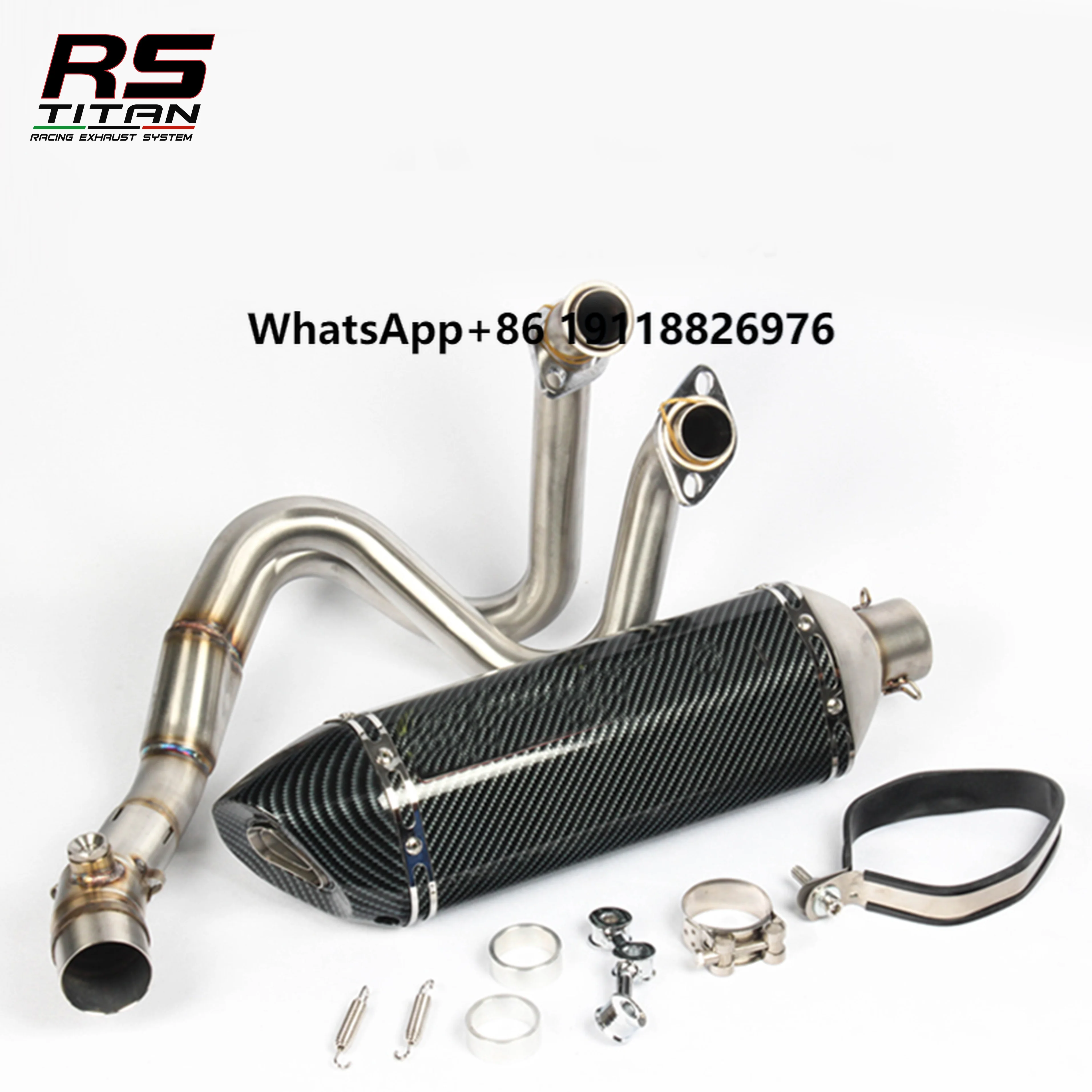 Moto Racing Exhaust Stainless Slip-on Muffler for Kawasaki Ninja 650ER6N Etc. Exhaust Escape Scramble Exhaust
Moto Racing Exhaust Stainless Slip-on Muffler for Kawasaki Ninja 650ER6N Etc. Exhaust Escape Scramble Exhaust