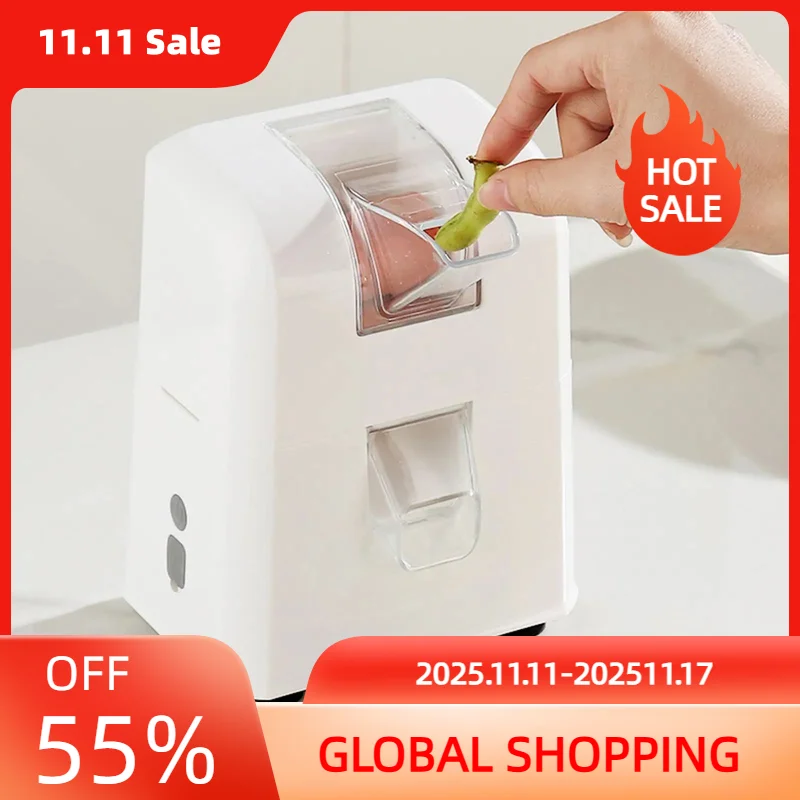 1 шт., электрическая шелушитель для фасоли, шелушитель для соевых бобов, полуавтоматическая машина для шелушения гороша для дома, кухни, инструмент для очистки овощей
1 шт., электрическая шелушитель для фасоли, шелушитель для соевых бобов, полуавтоматическая машина для шелушения гороша для дома, кухни, инструмент для очистки овощей