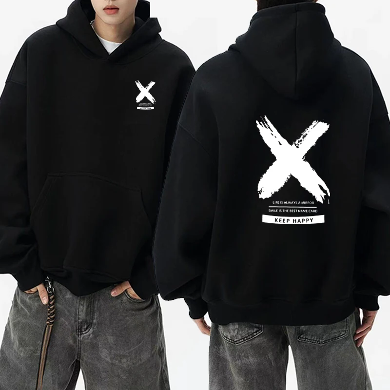 Harajuku Fashion Street Style Double Sided Printed Hoodie Sweatshirt Fall Winter Casual Loose pullover Fleece streetwear Unisex
Harajuku Fashion Street Style Double Sided Printed Hoodie Sweatshirt Fall Winter Casual Loose pullover Fleece streetwear Unisex
