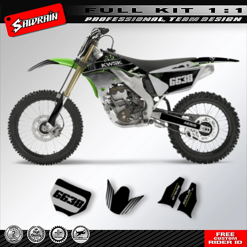 Наборы наклеек с графикой мотоцикла Sawrain для KAWASAKI KXF250 2006 2007 2008 003
Наборы наклеек с графикой мотоцикла Sawrain для KAWASAKI KXF250 2006 2007 2008 003