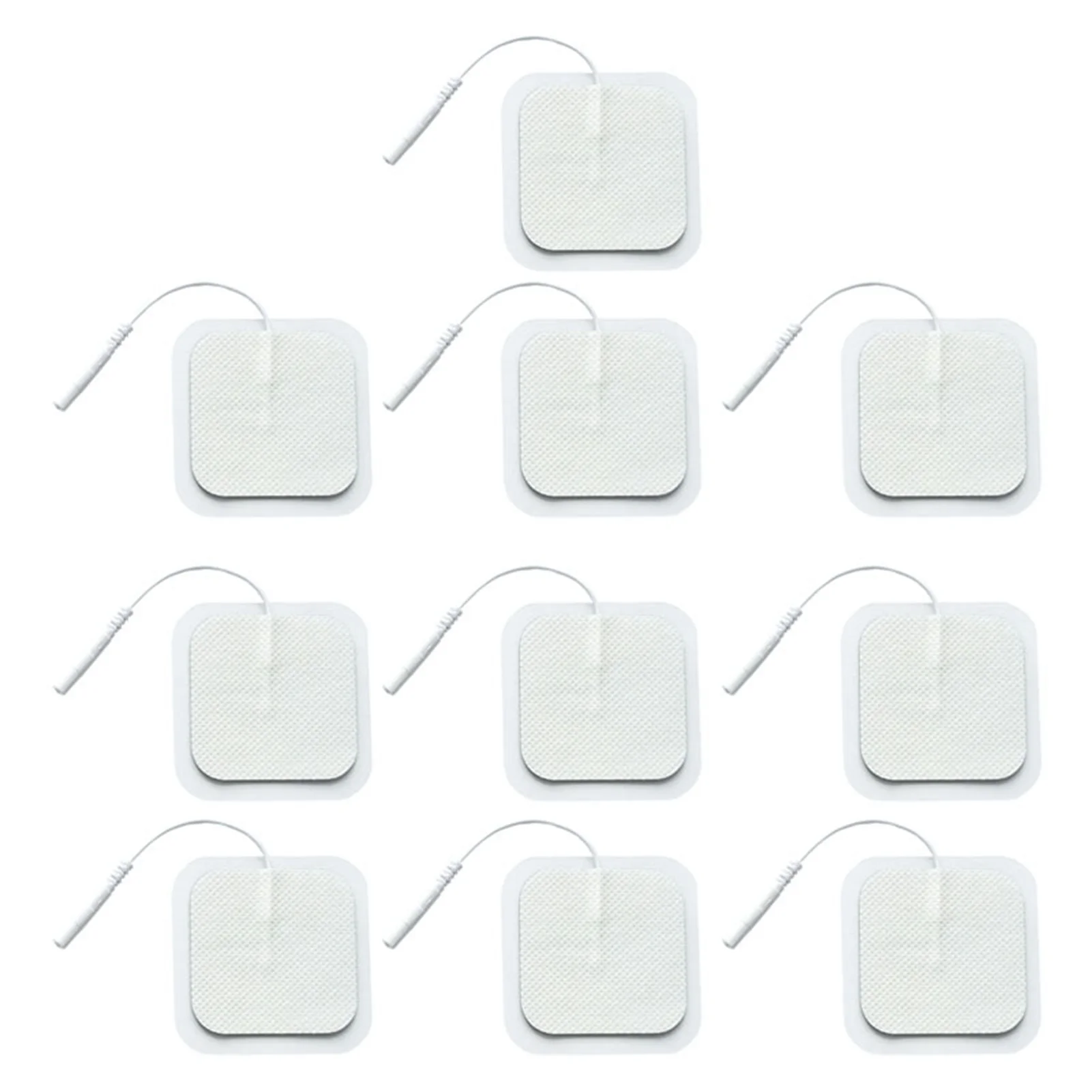 10pcs 2in Electrode Patches 2mm Pin Connector Replacement Reusable Massaging Electrode Muscle Patches for Electrotherapy
10pcs 2in Electrode Patches 2mm Pin Connector Replacement Reusable Massaging Electrode Muscle Patches for Electrotherapy