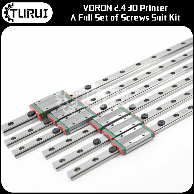Trident 3D Printer MGN9H DIY 250/300/350mm High Quality Nickel Plated Guideway For Voron V1.9 Parts
Trident 3D Printer MGN9H DIY 250/300/350mm High Quality Nickel Plated Guideway For Voron V1.9 Parts