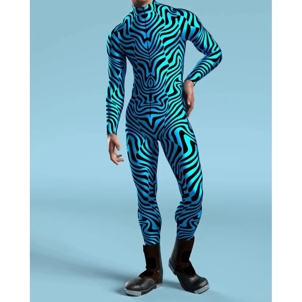 Unisex Cyber Punk 3D Digital Printing Halloween Party Role Play Outfit Women Men Cosplay Costume Carnival Jumpsuit
Unisex Cyber Punk 3D Digital Printing Halloween Party Role Play Outfit Women Men Cosplay Costume Carnival Jumpsuit