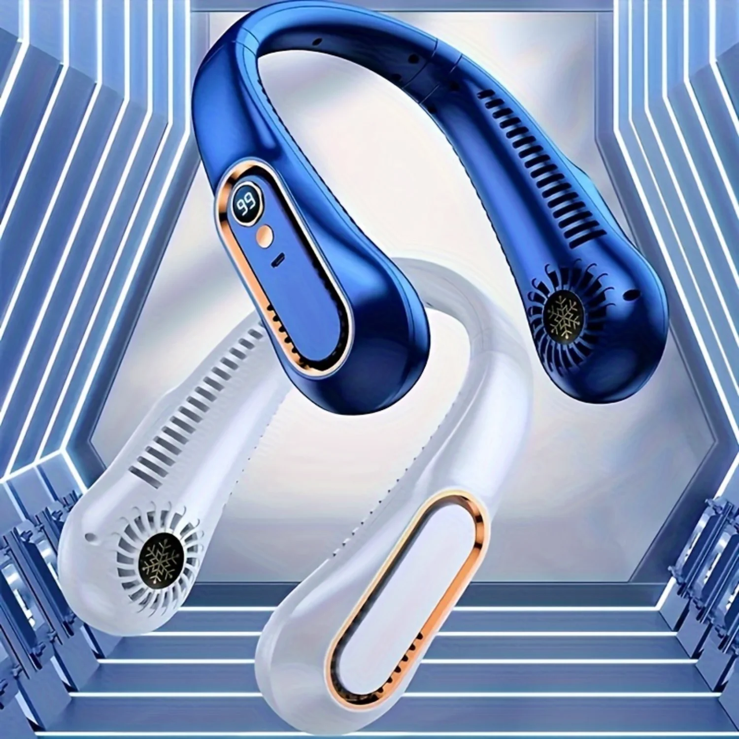 Portable Hanging Neck Fan USB Charging Fan Suitable For School Office Summer Uses
Portable Hanging Neck Fan USB Charging Fan Suitable For School Office Summer Uses