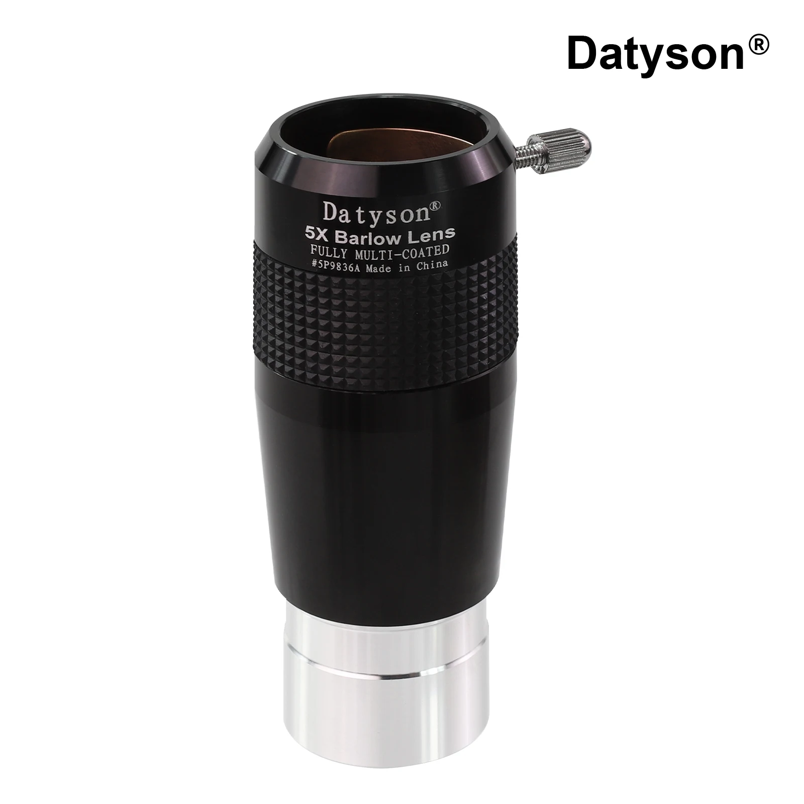 Datyson 5X Barlow Lens, All-Metal Fully Multi-Coated Apochromatic Booster, 1.25-Inch Telescope Accessory
Datyson 5X Barlow Lens, All-Metal Fully Multi-Coated Apochromatic Booster, 1.25-Inch Telescope Accessory