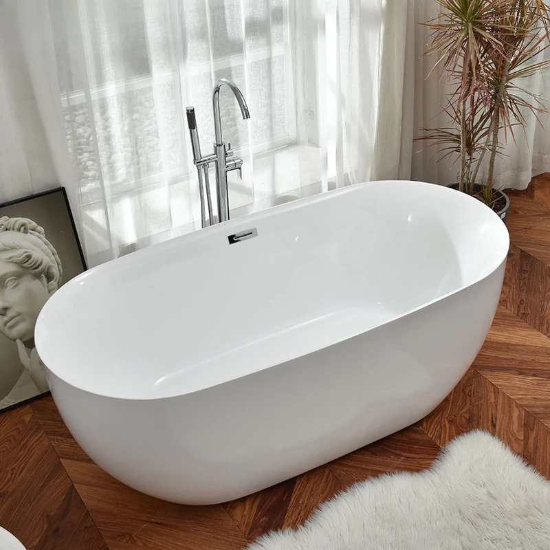 Acrylic household small apartment bathtub constant temperature thin edge bathtub independent movable seamless integrated princes
Acrylic household small apartment bathtub constant temperature thin edge bathtub independent movable seamless integrated princes