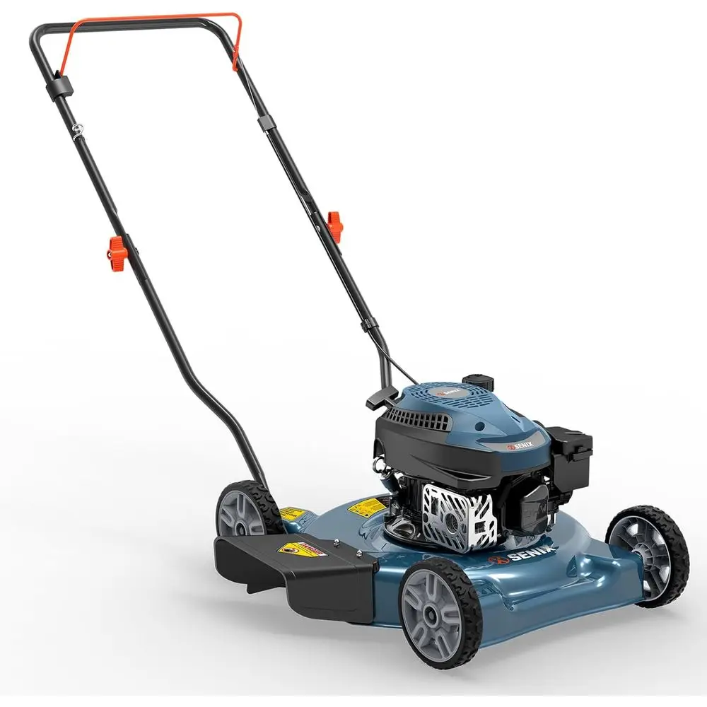 Lawn Mower, 20" 144 cc Push Mower Gas, 4-Cycle Engine Walk-Behind Push Lawn Mowers, 3 Position Height Adjusent or 1/4 Acre Small
Lawn Mower, 20" 144 cc Push Mower Gas, 4-Cycle Engine Walk-Behind Push Lawn Mowers, 3 Position Height Adjusent or 1/4 Acre Small