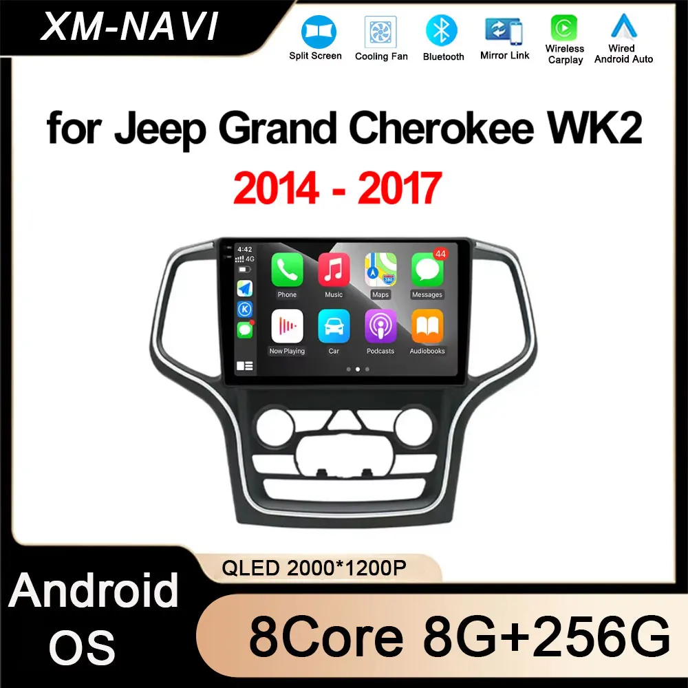 Android 14 для Jeep Grand Cherokee WK2 2014-2017 Carplay Smart System Стерео Android Авто Радио Мультимедийный плеер
Android 14 для Jeep Grand Cherokee WK2 2014-2017 Carplay Smart System Стерео Android Авто Радио Мультимедийный плеер