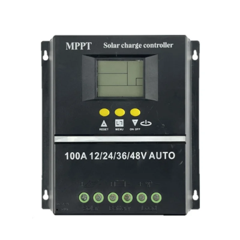 12V24V36V48V100A Solar Controller with Backlight Display Photovoltaic Power Generation LCD Controller
12V24V36V48V100A Solar Controller with Backlight Display Photovoltaic Power Generation LCD Controller