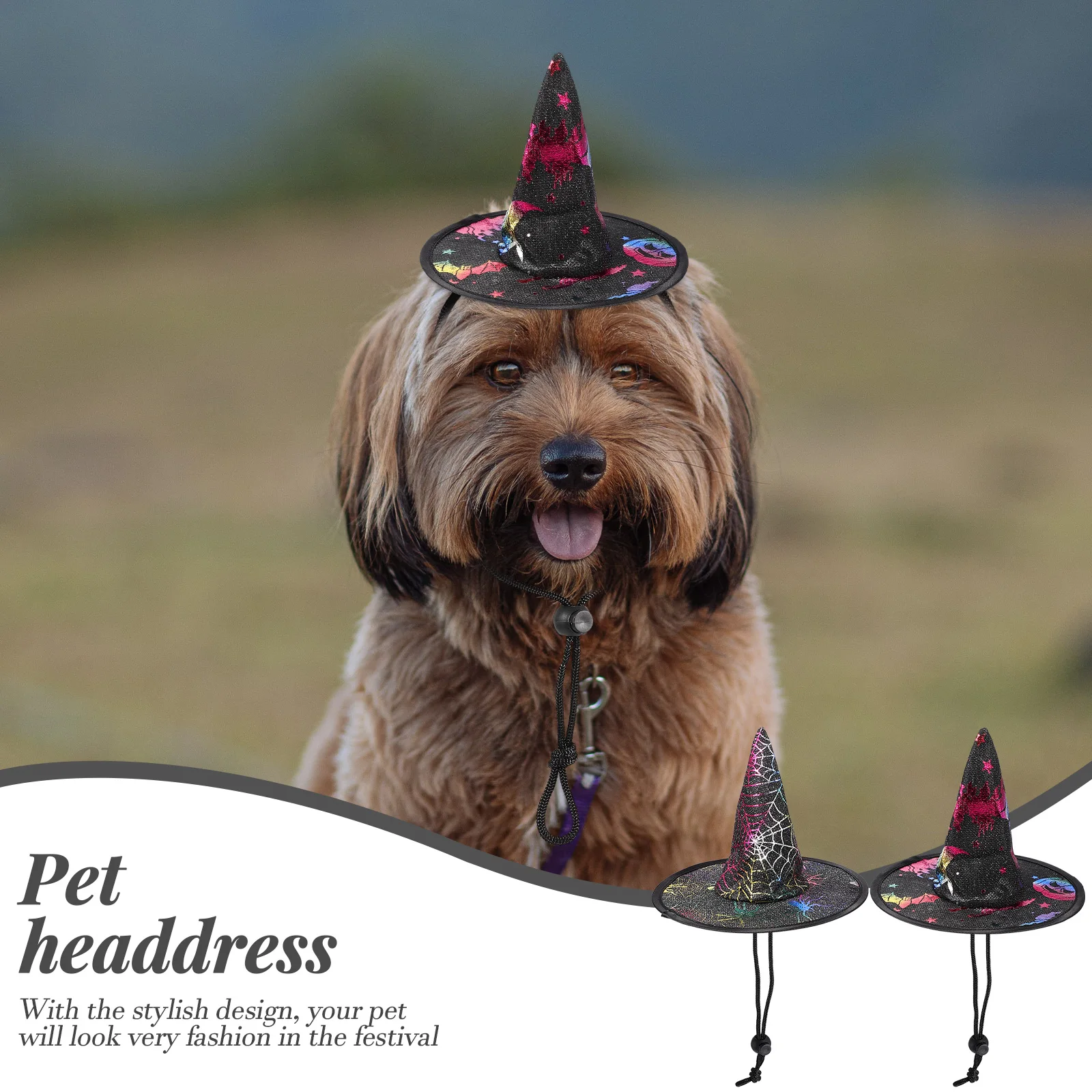2pcs Pet Party Hats Supplies Headdress Dog Cat Decorative Halloween Costume Accessories Stylish Comfortable Witch Hat
2pcs Pet Party Hats Supplies Headdress Dog Cat Decorative Halloween Costume Accessories Stylish Comfortable Witch Hat