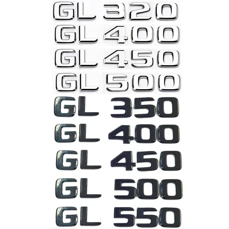 3D ABS Rear Trunk Letter Emblem Badge Sticker For Mercedes GL Class X164 X166 GL350 GL450 GL550
3D ABS Rear Trunk Letter Emblem Badge Sticker For Mercedes GL Class X164 X166 GL350 GL450 GL550