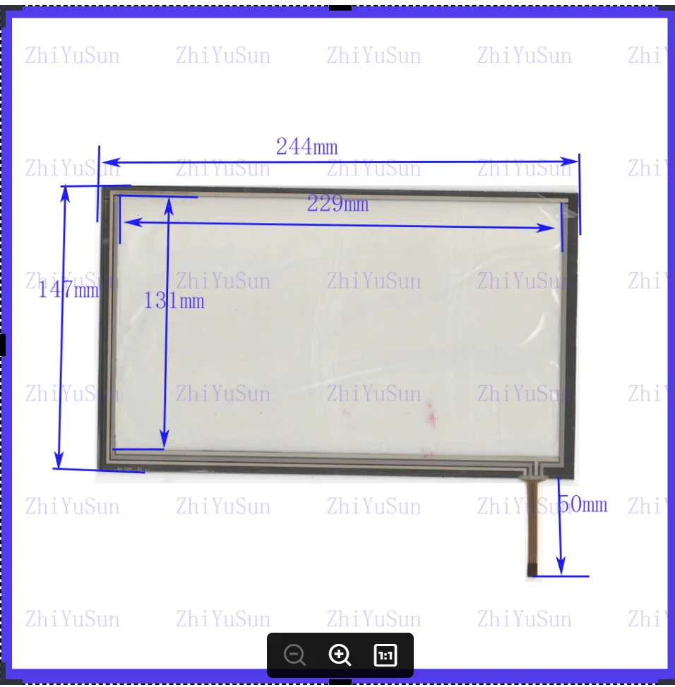 ZhiYuSun compatible AH2284 10.2inch4 wire TOUCH SCREEN AH-2284 touch panel this is compatible 244*147mm
ZhiYuSun compatible AH2284 10.2inch4 wire TOUCH SCREEN AH-2284 touch panel this is compatible 244*147mm
