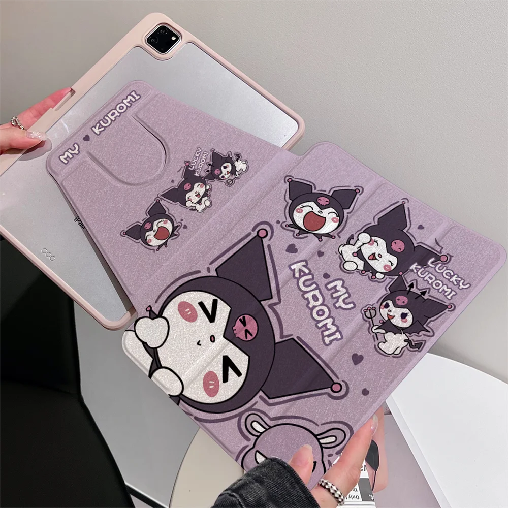 Магнитный чехол Kuromi для iPad Air11 2025 Pro11 2024 A16 Обложка с 11-м вращением 9,7 10,2 9, 6, 5, Air 3 4 5 10,9 10th Mini6/7
Магнитный чехол Kuromi для iPad Air11 2025 Pro11 2024 A16 Обложка с 11-м вращением 9,7 10,2 9, 6, 5, Air 3 4 5 10,9 10th Mini6/7