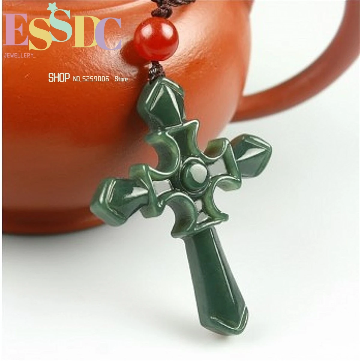 Natural Hotan Jade QingYu Pendant Cross Wholesale Jade Carving Crafts Charm Jewelry Fashion Women's Men's Amulet Necklace Gift
Natural Hotan Jade QingYu Pendant Cross Wholesale Jade Carving Crafts Charm Jewelry Fashion Women's Men's Amulet Necklace Gift