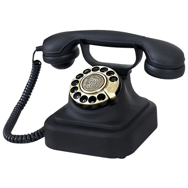 Vintage American fashion creative home antique fixed telephone old business office landline
Vintage American fashion creative home antique fixed telephone old business office landline