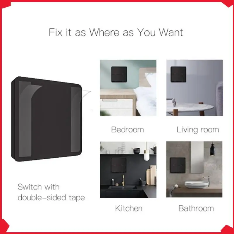 B17B 2X 4 группы для Tuya Zigbee Wireless 12, переключатель сцены, кнопочный контроллер, сценарий автоматизации с питанием от батареи, черный
B17B 2X 4 группы для Tuya Zigbee Wireless 12, переключатель сцены, кнопочный контроллер, сценарий автоматизации с питанием от батареи, черный