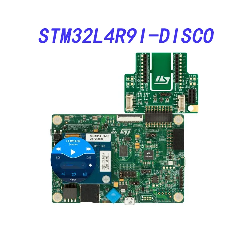 1 PCS STM32L4R9I-DISCO Evaluation Board, Discovery Suite, STM32L4R9AII6,390x 390 pixel AMOLED display
1 PCS STM32L4R9I-DISCO Evaluation Board, Discovery Suite, STM32L4R9AII6,390x 390 pixel AMOLED display