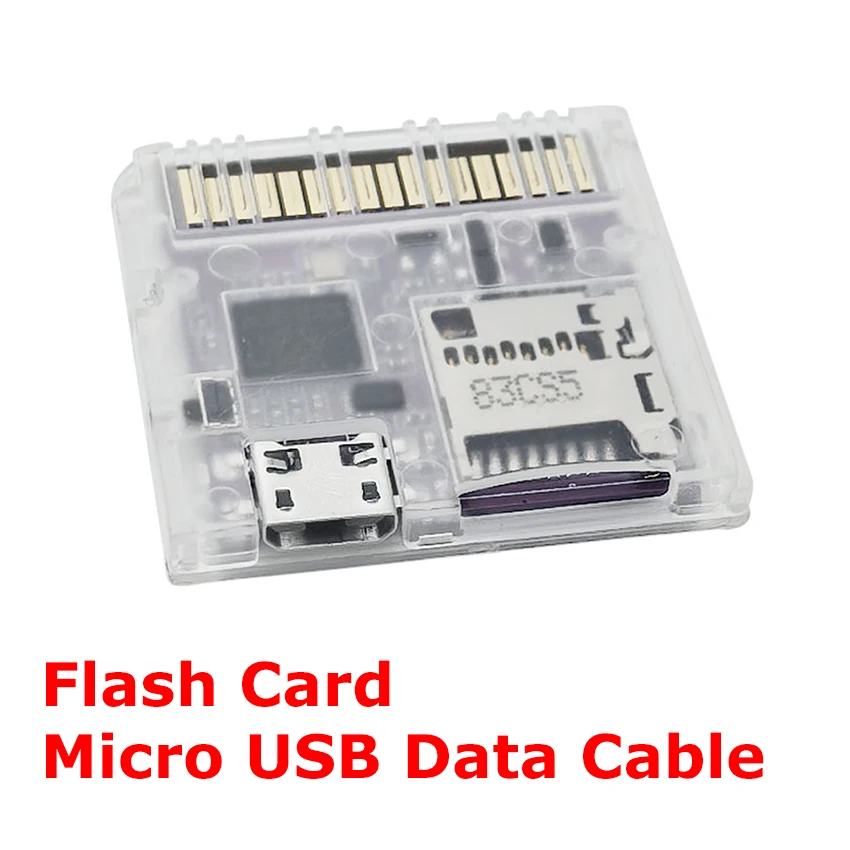 RP2040 Game Card Reader Compatible with NDS/NDSL/DSi/3DS Flash Card with Transparent Case with Micro USB Cable
RP2040 Game Card Reader Compatible with NDS/NDSL/DSi/3DS Flash Card with Transparent Case with Micro USB Cable