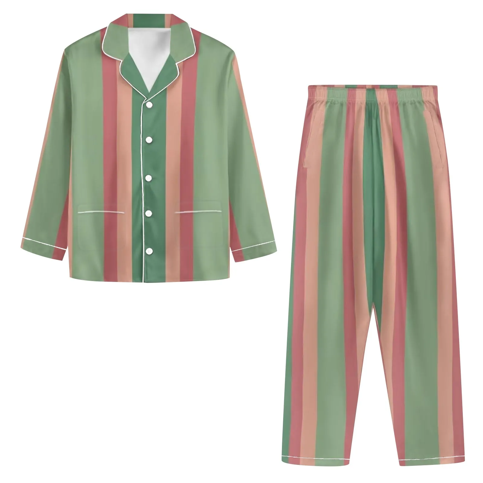 Spring / Summer sets New long-sleeved trousers ladies pajamas suit 3XL plus size long Sleepwear women's home Nightwear
Spring / Summer sets New long-sleeved trousers ladies pajamas suit 3XL plus size long Sleepwear women's home Nightwear