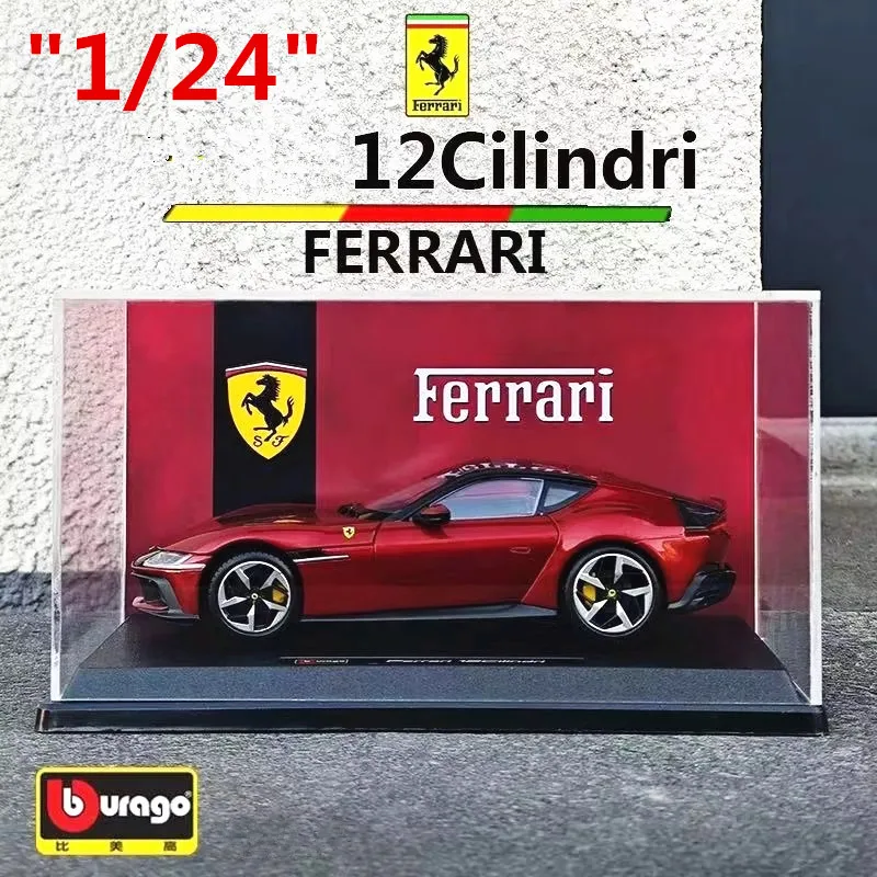 Bburago 1:24 Ferrari 12Cilindri Alloy Sports Car Model Diecasts Metal Track Racing Vehicles Car Model High Simulation Kids Gifts
Bburago 1:24 Ferrari 12Cilindri Alloy Sports Car Model Diecasts Metal Track Racing Vehicles Car Model High Simulation Kids Gifts