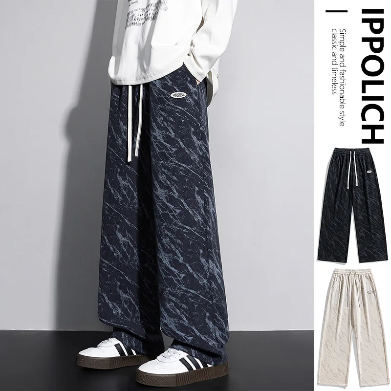 Men Spring Corduroy Sweatpants Men Korean Fashion Wide Leg Straight Draped Trousers Male Plus Size Baggy Sweat Casual Pants 8XL
Men Spring Corduroy Sweatpants Men Korean Fashion Wide Leg Straight Draped Trousers Male Plus Size Baggy Sweat Casual Pants 8XL