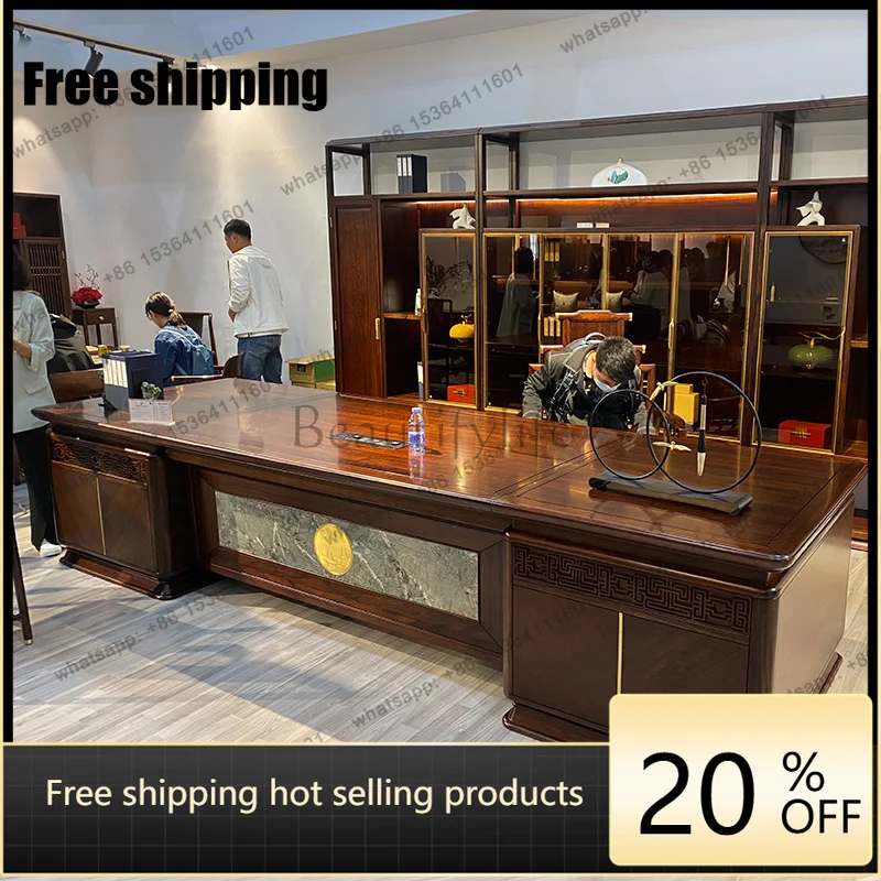 LJY Wooden Big Executive Office Desk Modern Designer Luxury Gaming Computer Desk Study Drawers Mesa Escriotorio Work Station Tab
LJY Wooden Big Executive Office Desk Modern Designer Luxury Gaming Computer Desk Study Drawers Mesa Escriotorio Work Station Tab