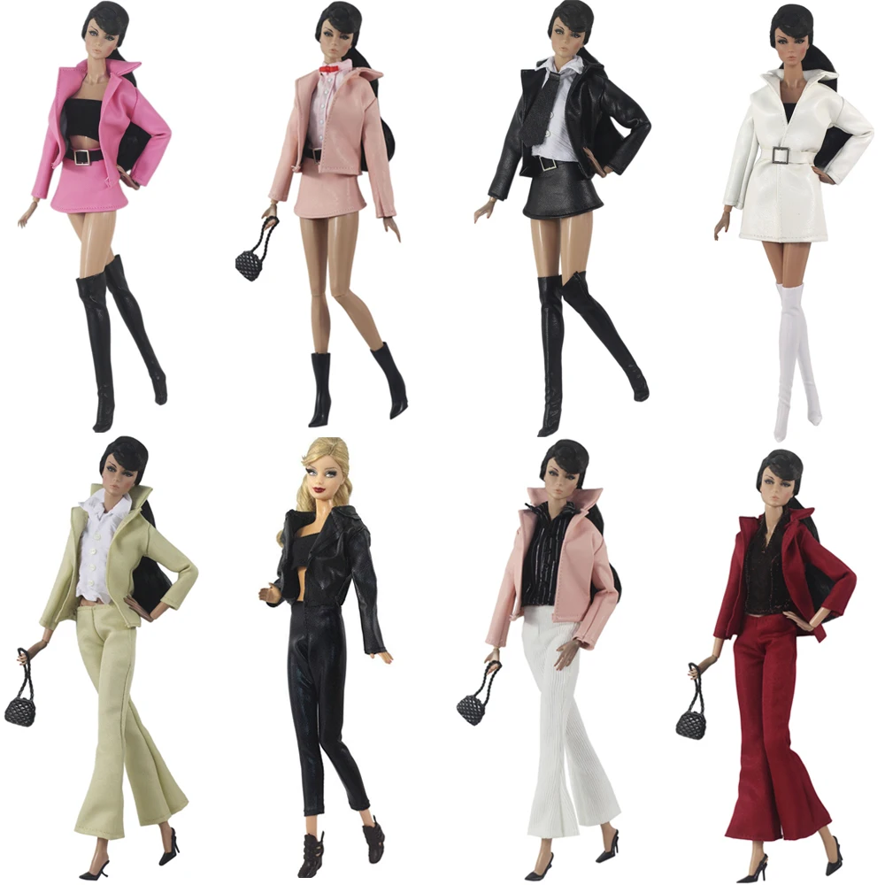 Leather Clothes Set For 11.5 Inch Doll Coat Skirt Doll accessories Clothing Autumn Wear For 30cm Xinyi 1/6 FR ST Doll JJ
Leather Clothes Set For 11.5 Inch Doll Coat Skirt Doll accessories Clothing Autumn Wear For 30cm Xinyi 1/6 FR ST Doll JJ