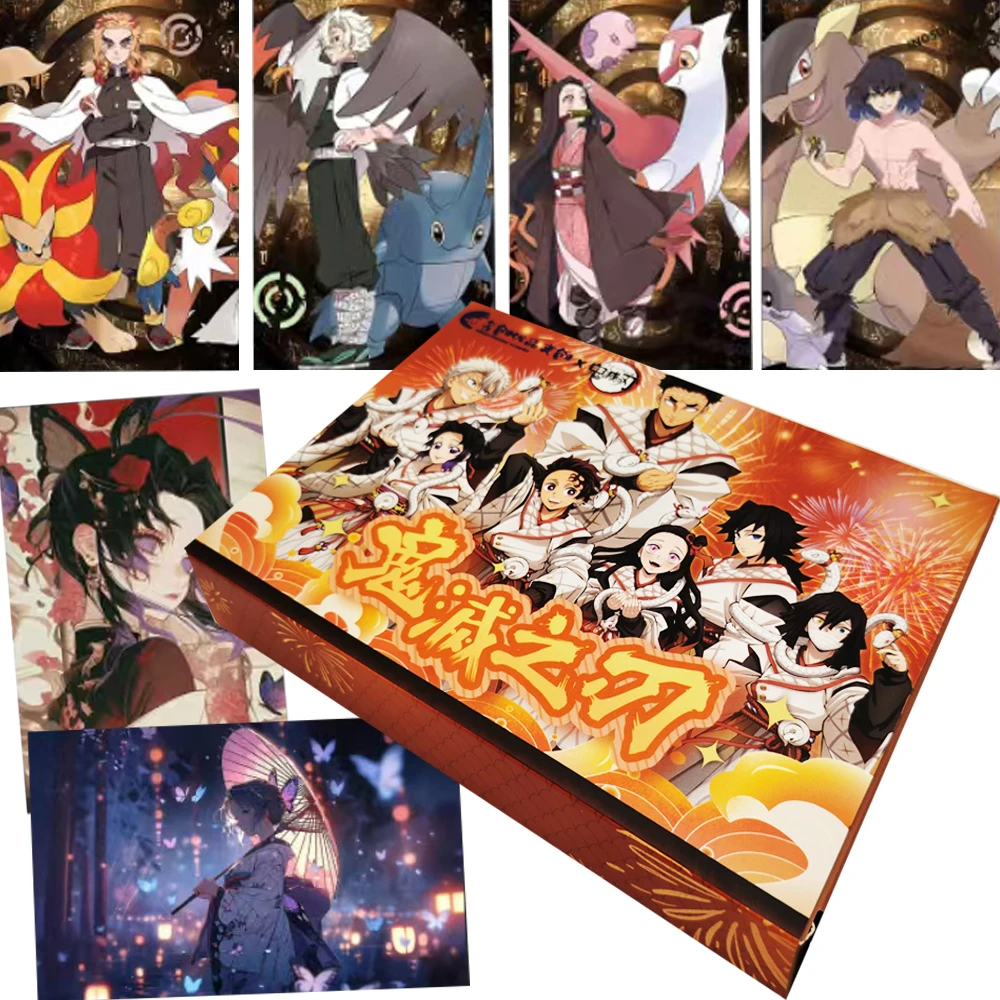 Anime Demon Slayer Collection Cards for Boys Girls Acrylic Colored Paper Series Exquisite Creative Character Cards Birthday Gift
Anime Demon Slayer Collection Cards for Boys Girls Acrylic Colored Paper Series Exquisite Creative Character Cards Birthday Gift